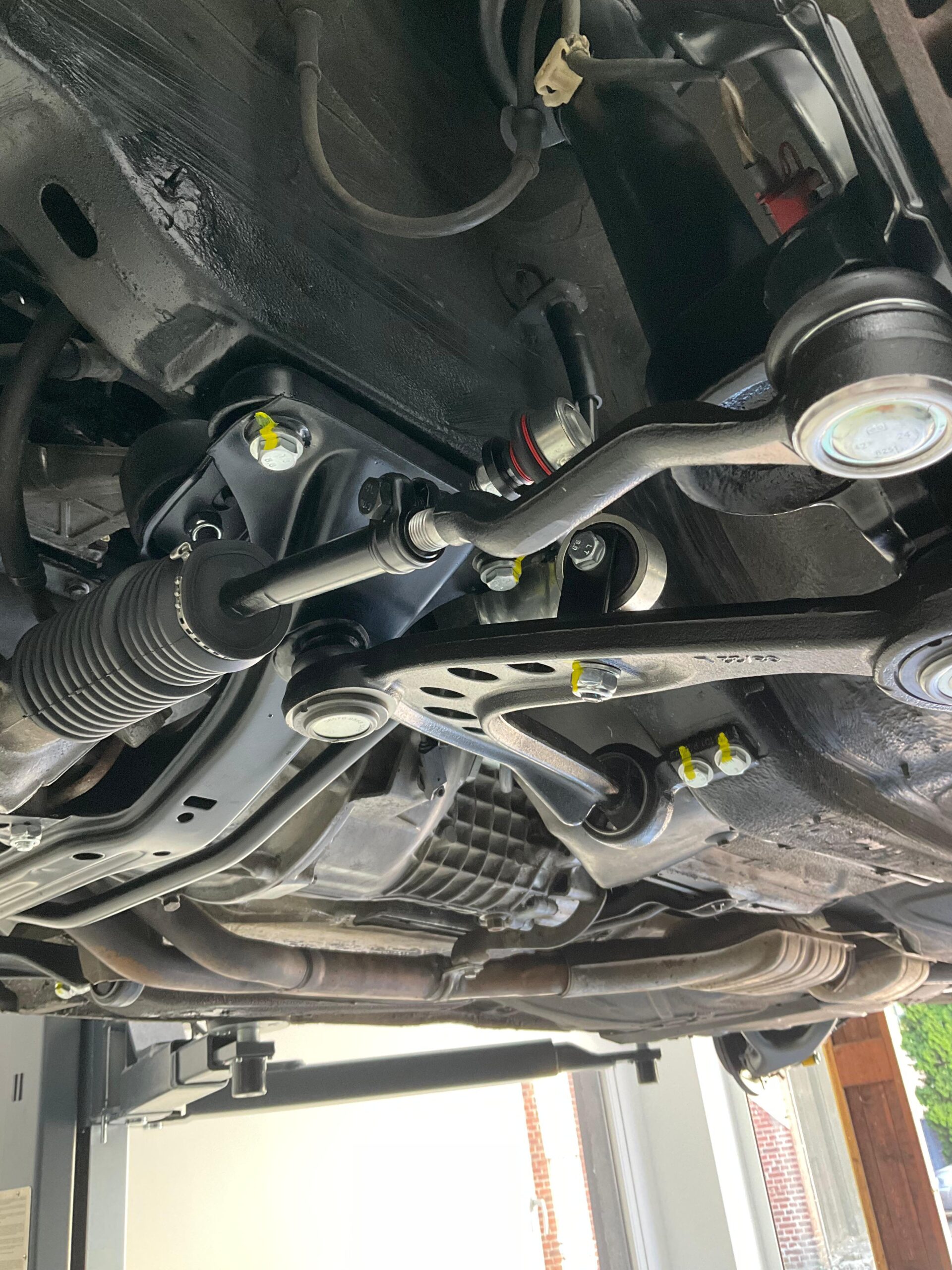 BMW E30- Asche und Fahrwerk 5