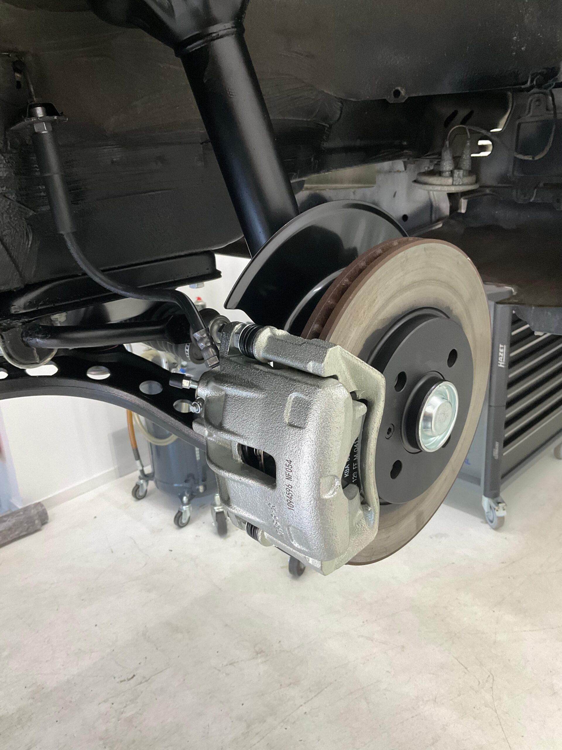 BMW E30- Asche und Fahrwerk 4